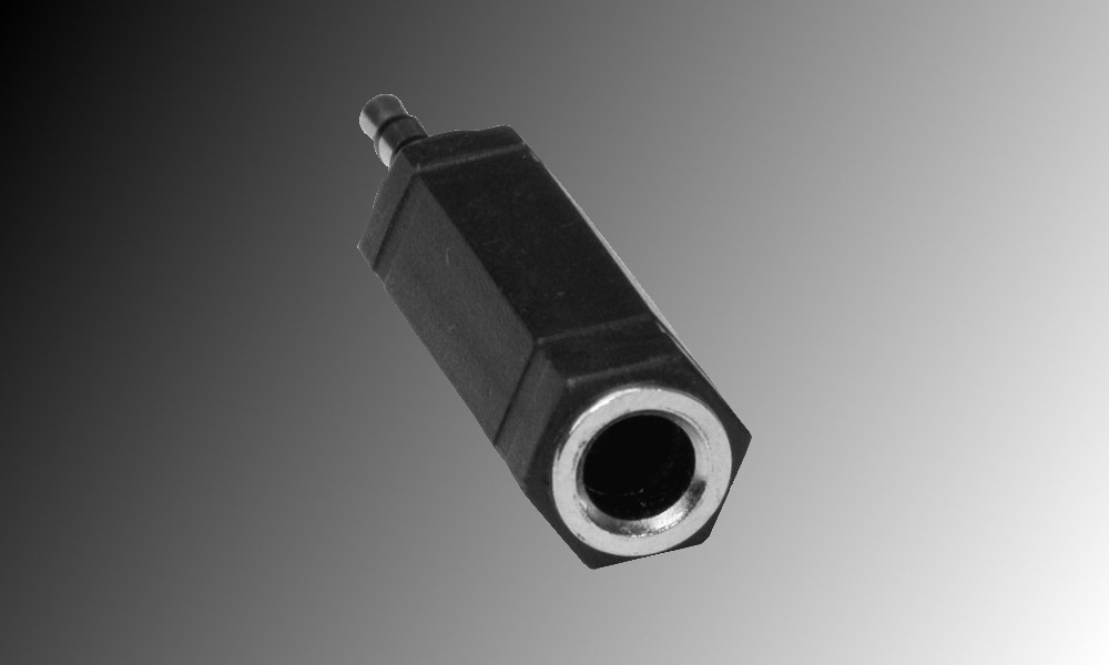 PROJECT Adapter 1 x Stereo Jackbuchse 6.3mm - 1 x Stereo Mini Jack 3.5mm
