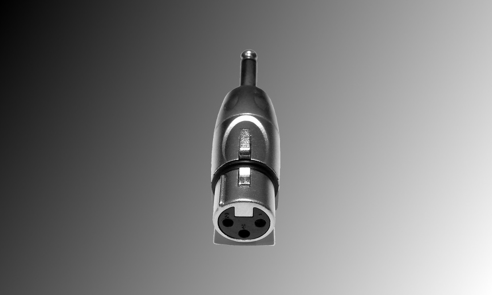 PROJECT Adapter XLR/F - Mono-Jack 6.3mm