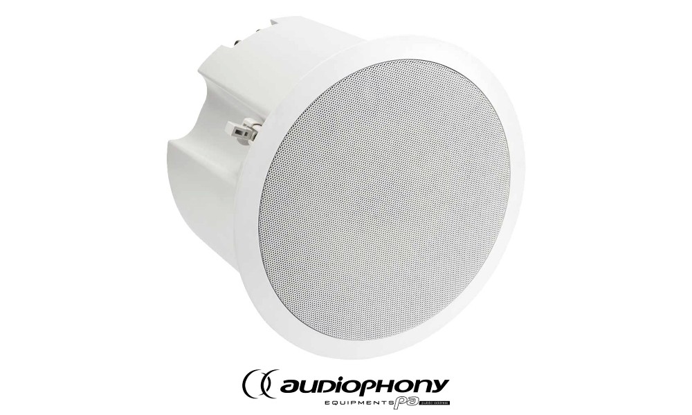 AUDIOPHONY CHF860 Decken-Lautsprecher 2-Weg 60W RMS, 8", 8Ω, HiFi, Ø280mm