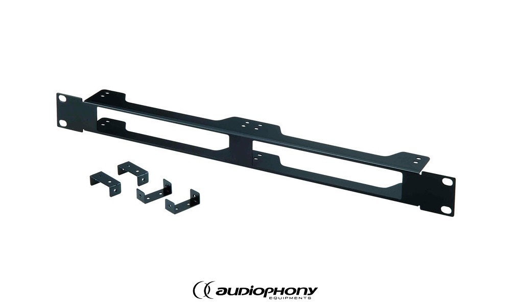 AUDIOPHONY GO-RAC 19"/1HE Rackadapter zu GO-MONO Receiver