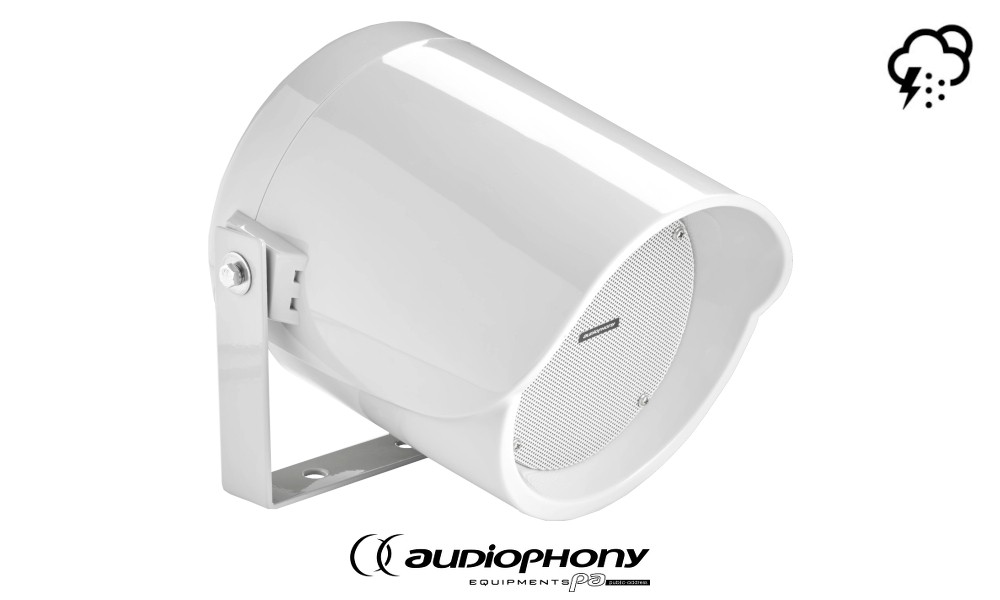 AUDIOPHONY PHP530 Wetterfester Soundprojektor 30W, 100V, 8 Ohm, IP55