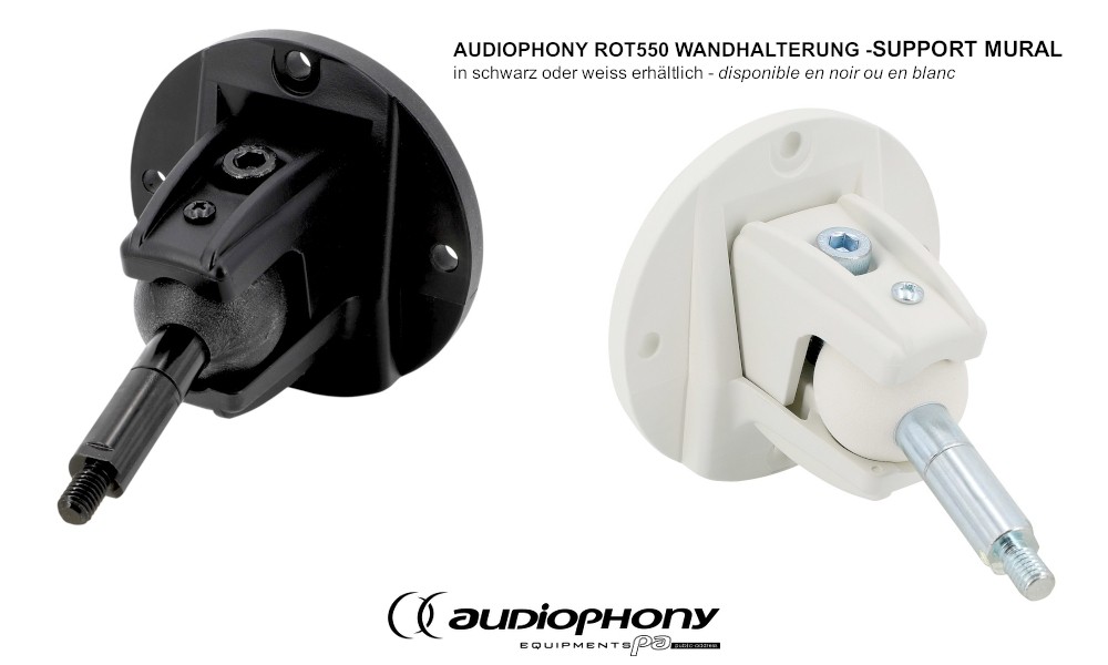 AUDIOPHONY ROT550 Wandhalterung zu SHP550 Lautsprecher