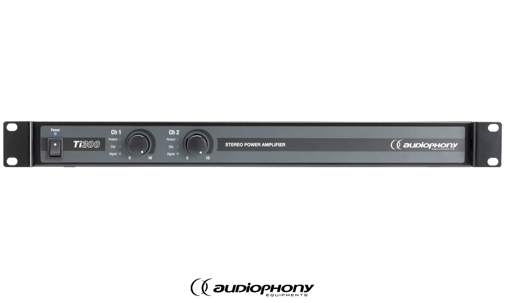 AUDIOPHONY Ti300 2-Kanal Digital-Endstufe 2 x 150W RMS