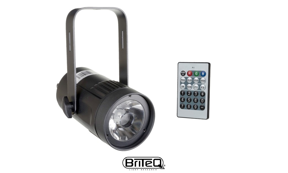 BRITEQ BEAMSPOT1-DMX FC - RGBW LED-Spot 4°/10°/45°
