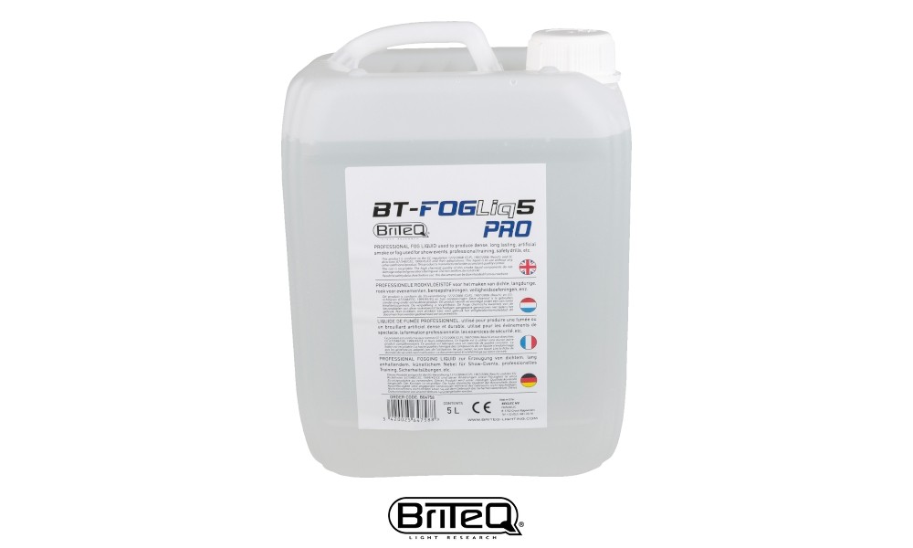 BRITEQ BT-FOGLIQ5 PRO Liquid für Nebelmaschine/Fogger