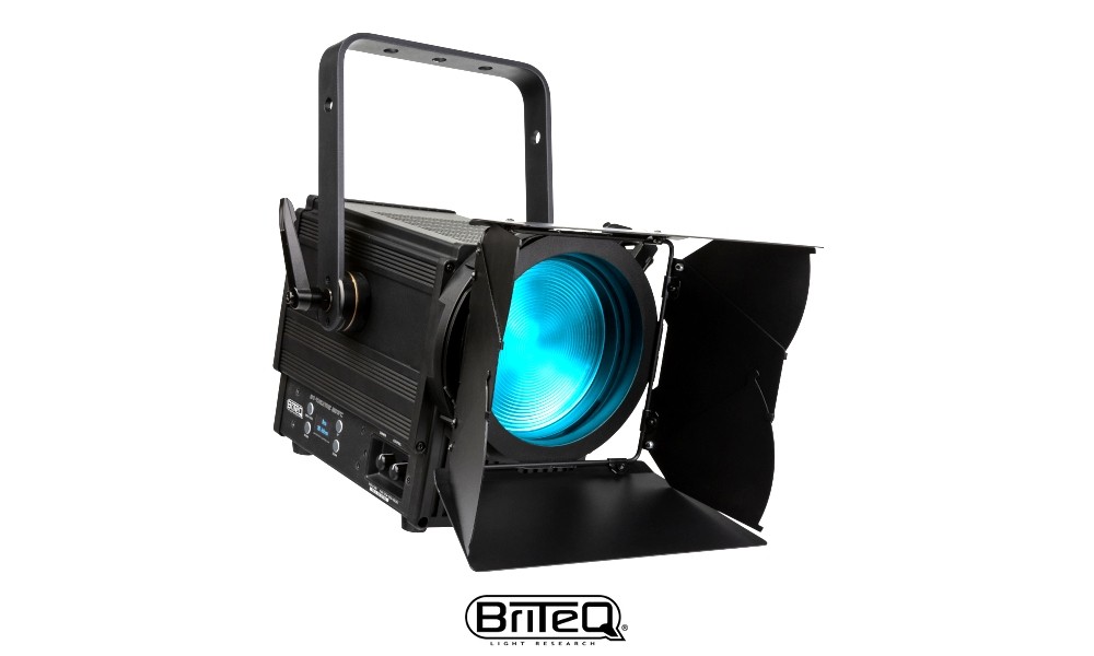 BRITEQ BT-THEATRE 261FC LED-Projektor 200W RGBALC, Fresnel, LEE® Farben, DMX, 15°-50°, manual zoom