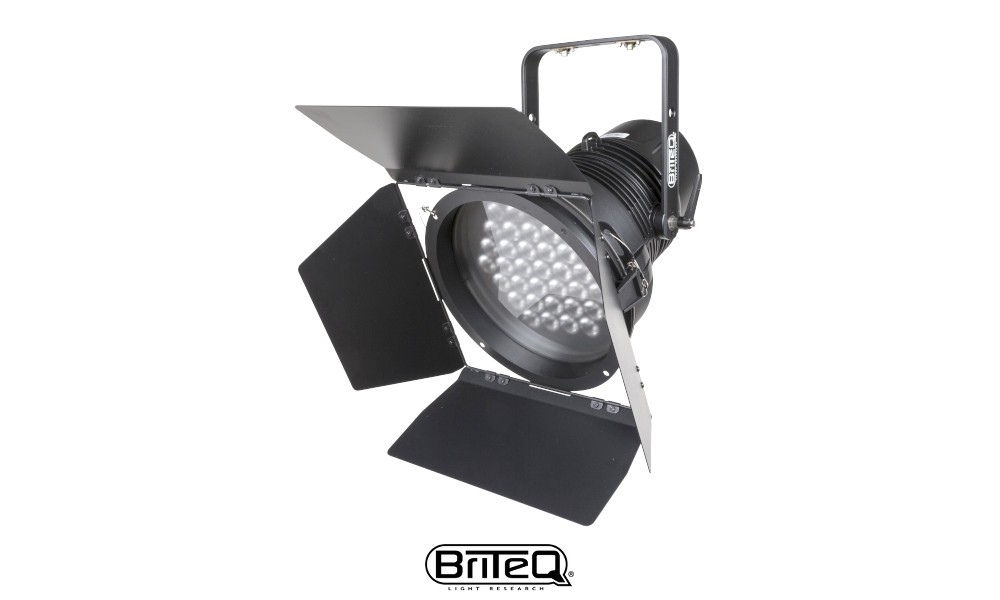 BRITEQ EXPO CANNON LED-Projektor 37x10W, 6500K, CREE-LEDS, DMX, 20°