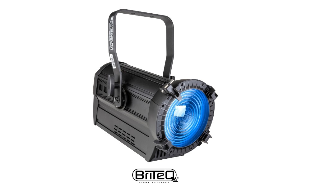 BRITEQ BT-THEATRE HD2 LED-Projektor 200W RGBAL, Fresnel, LEE®/ROSCO® Farben, DMX, 14°-55°, motorized zoom