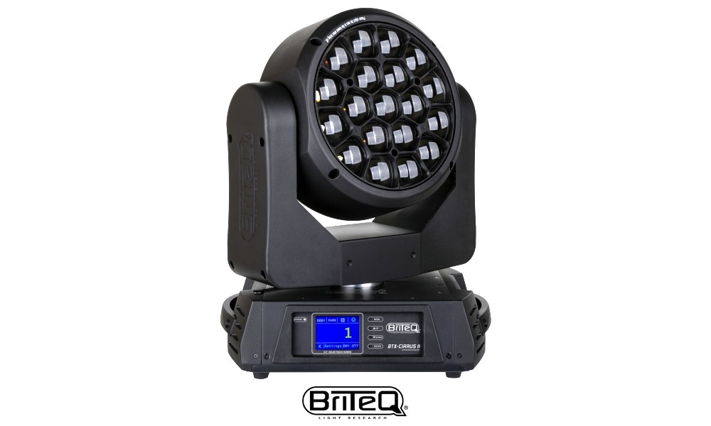 BRITEQ BTX-CIRRUS II Moving Head 19x30W RGBW OSRAM-LEDS
