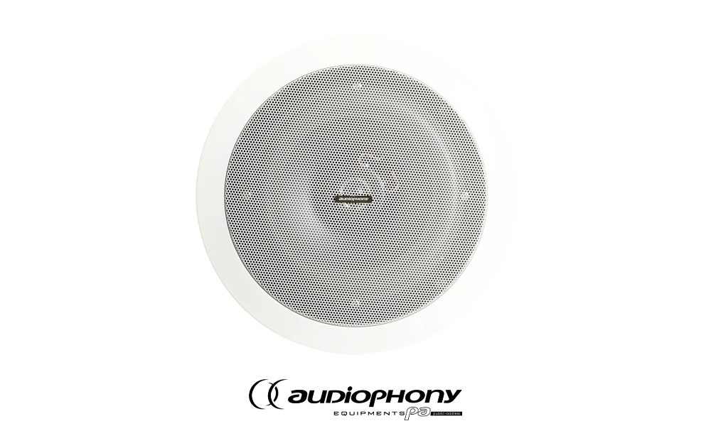 AUDIOPHONY CHP620 Decken-Lautsprecher 2-Weg 20W RMS, 6.5", 100V, Ø233mm