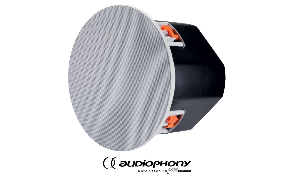 AUDIOPHONY CHPsub Subbass-Decken-Lautsprecher, 60W RMS, 8", 100V, 8Ω, Ø295mm