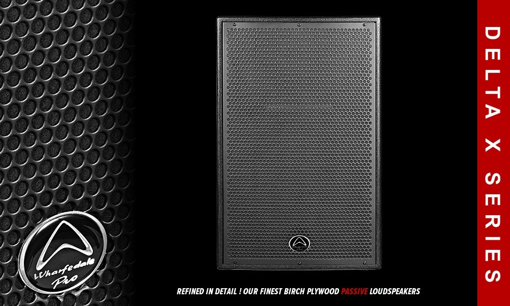 WHARFEDALE PRO DELTA-X15 Passiv-Lautsprecher 500W/1000W/8Ω