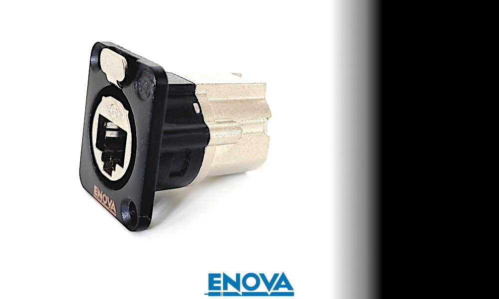 ENOVA RJ18FB-C6F Einbausteckverbinder RJ45/Cat6A
