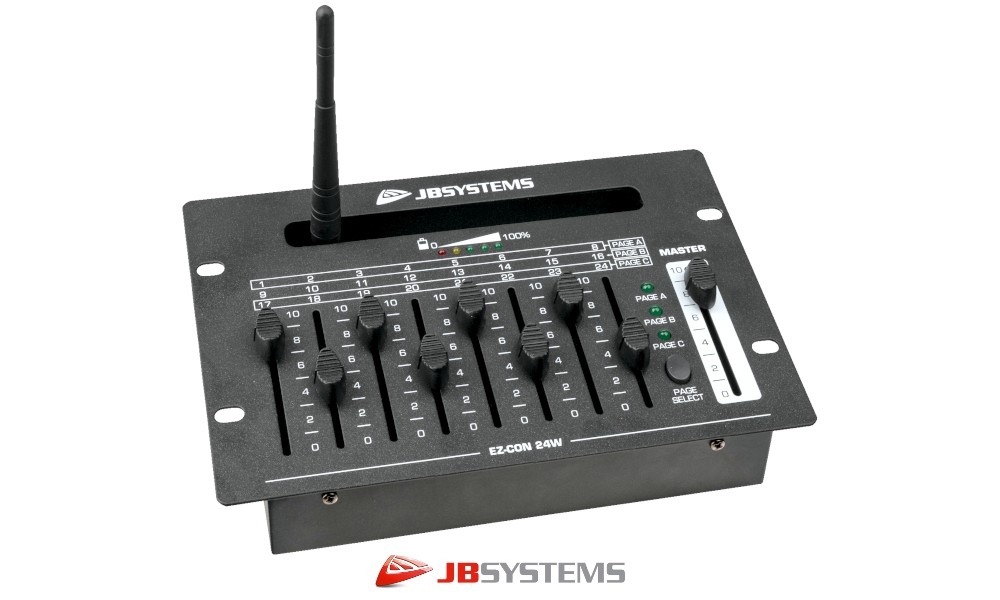 JB SYSTEMS EZ-CON24W Wireless DMX-Mixer/Controller