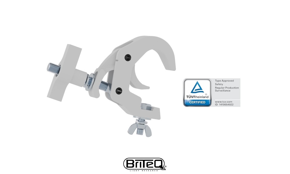CONTESTAGE FAST CLAMP WHITE V2 C-Clamp/Klemme Ø 38-51mm, weiss