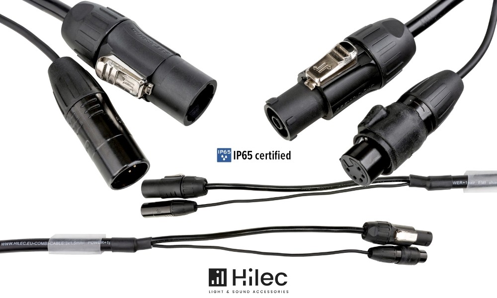 HILEC PCT-1 Combi/Hybridkabel mit SEETRONIC TRUE1/XLR 5-Pol