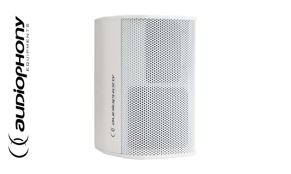 AUDIOPHONY iLINE23w Passiv Fullrange Lautsprecher weiss 40W RMS, 16Ω