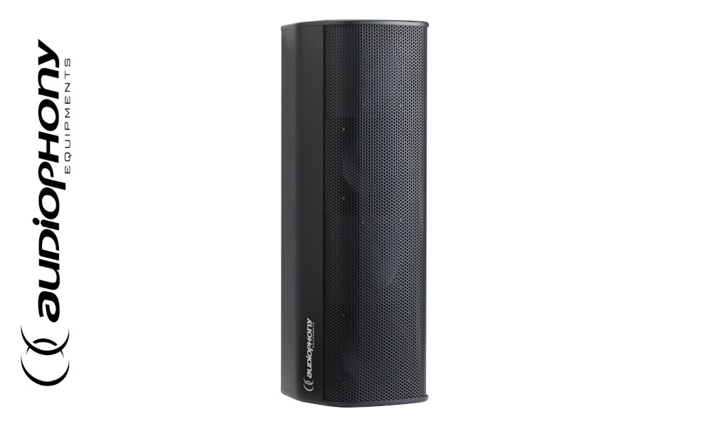AUDIOPHONY iLINE43 Passiv Fullrange Lautsprecher schwarz 80W RMS, 8Ω
