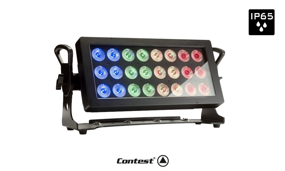CONTEST IPANEL 24x10QC LED-Projektor 24x10W RGBWA 240W, IP65