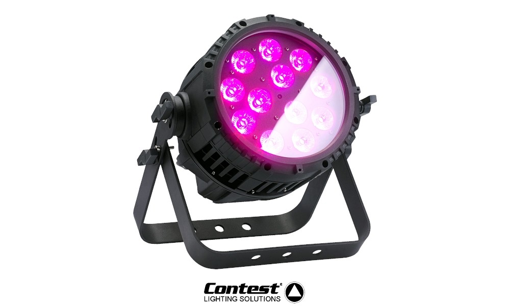 CONTEST IPSPOT12 SIX LED-Scheinwerfer RGBWA+UV 145W, IP65