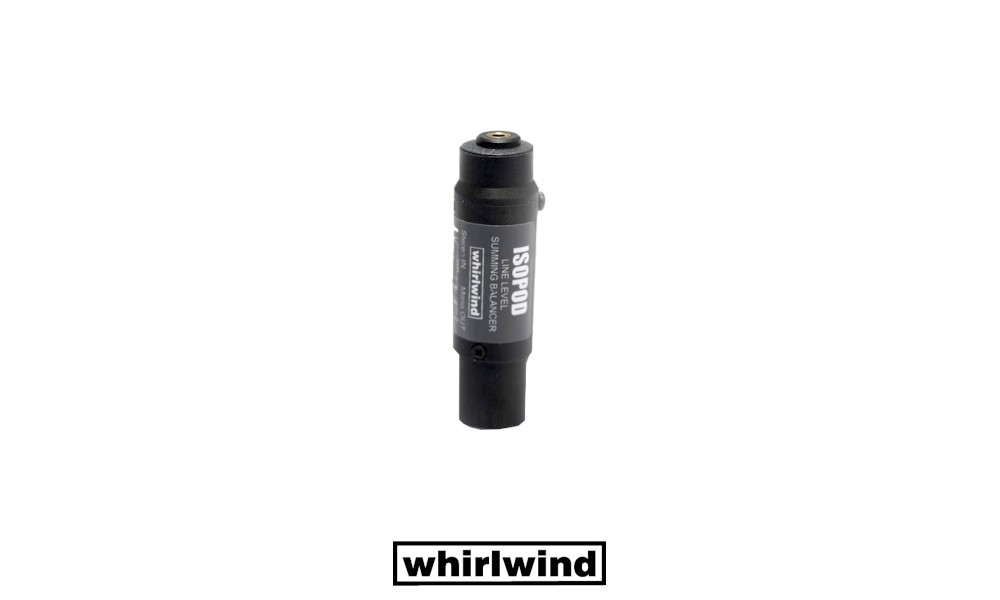 WHIRLWIND ISOPOD Line-Isolator, Jack 3.5mm-XLR/M