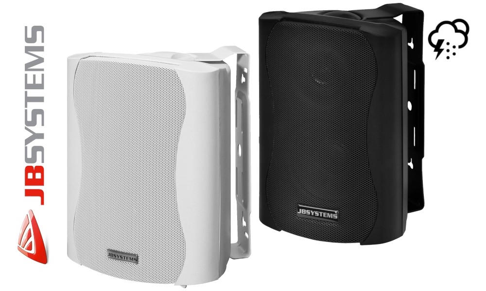 JB SYSTEMS K50 Passiv 2-Weg Lautsprecher 50W RMS, 8Ω, IP43, pro Paar