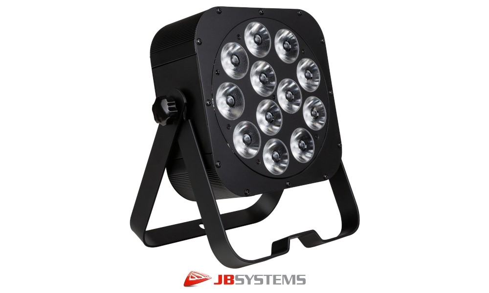 JB SYSTEMS LED-PLANO12 6in1 LED-Projektor 12 x 20W RGBLA+UV