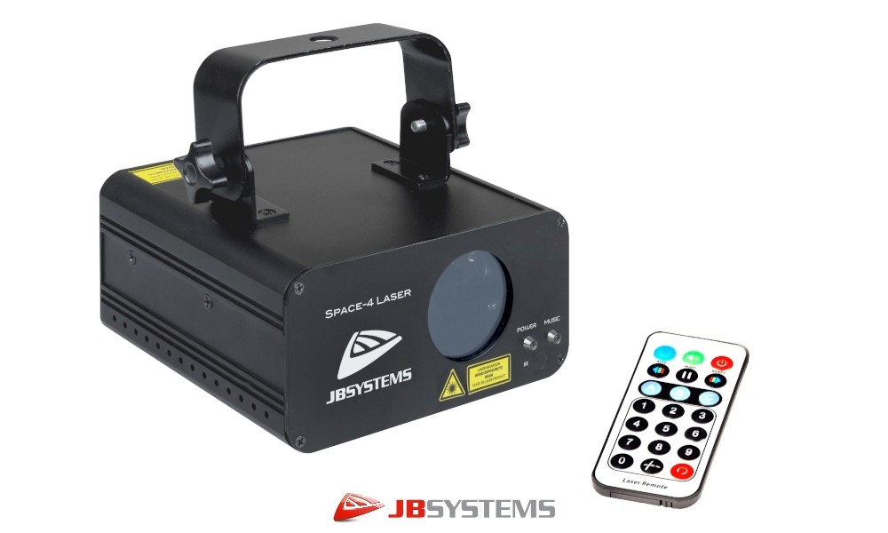 JB SYSTEMS SPACE-4 MKII Showlaser, Laser grün