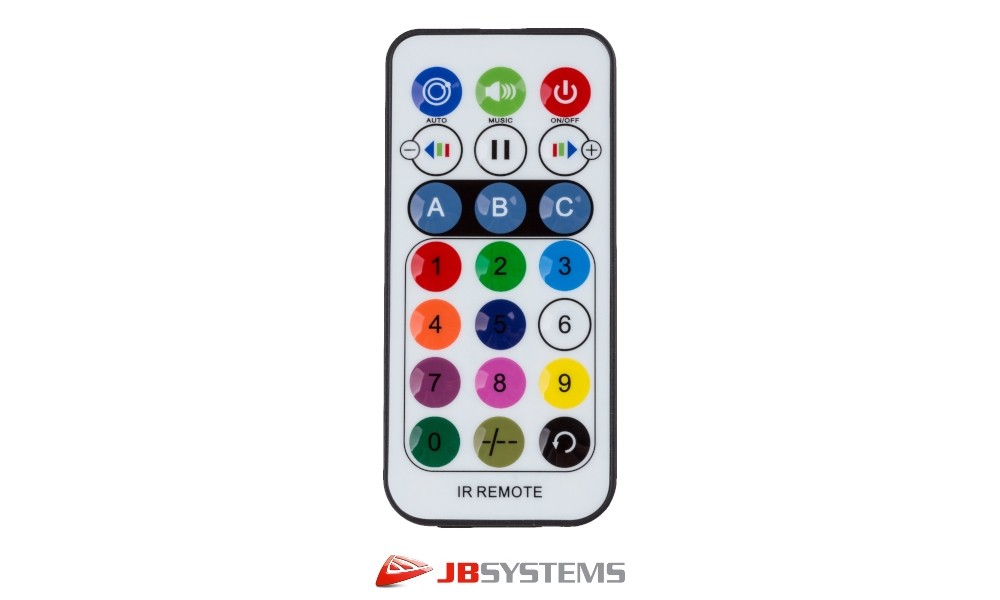 JB SYSTEMS IR-REMOTE Infrarot-Fernbedienung
