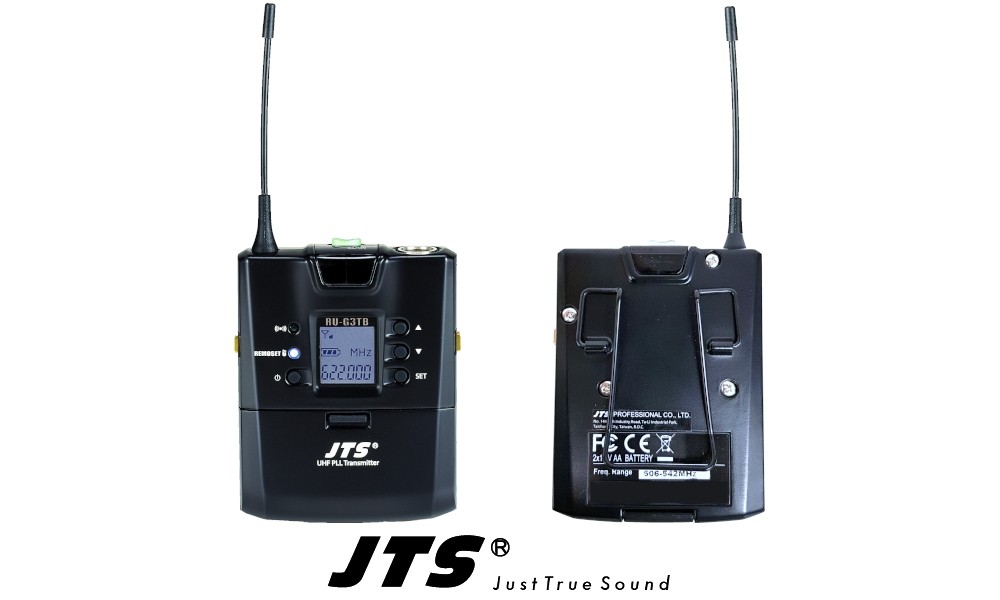 JTS RU-G3TB UHF-Bodypack-Sender, Transmitter, 534-570MHz