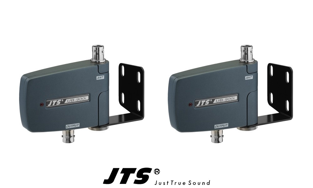 JTS UB-900i Aktiv UHF Antennen-Booster, Montagewinkel, pro Paar