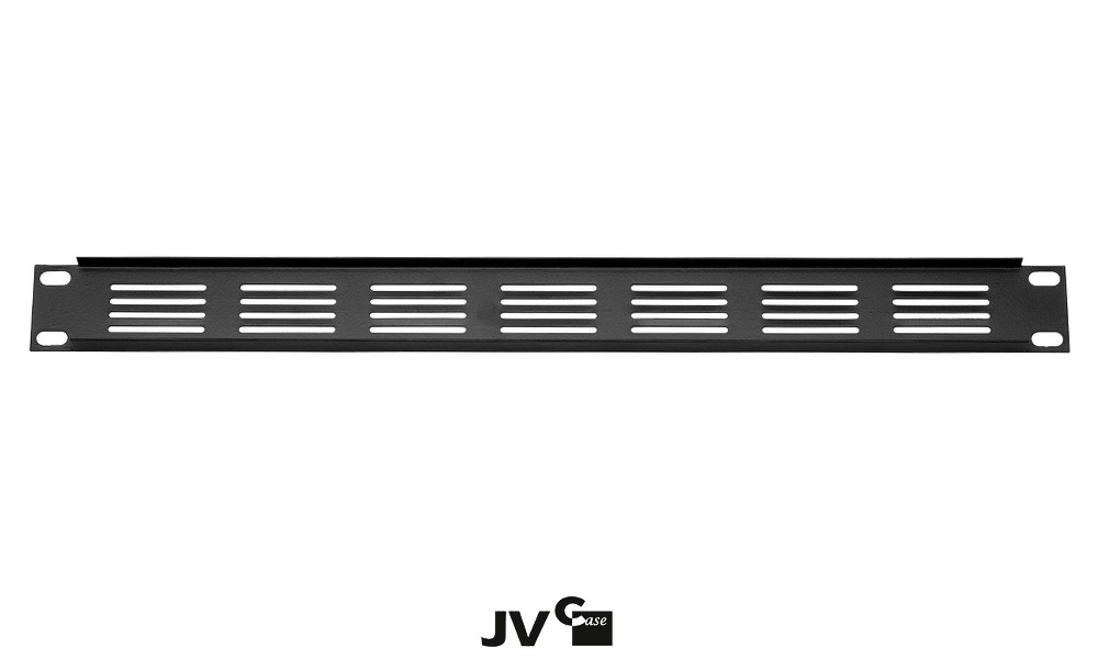 JV CASE RP 1U/V Rackblindplatte 19"/1U (4.4cm) mit Lüftungsschlitzen