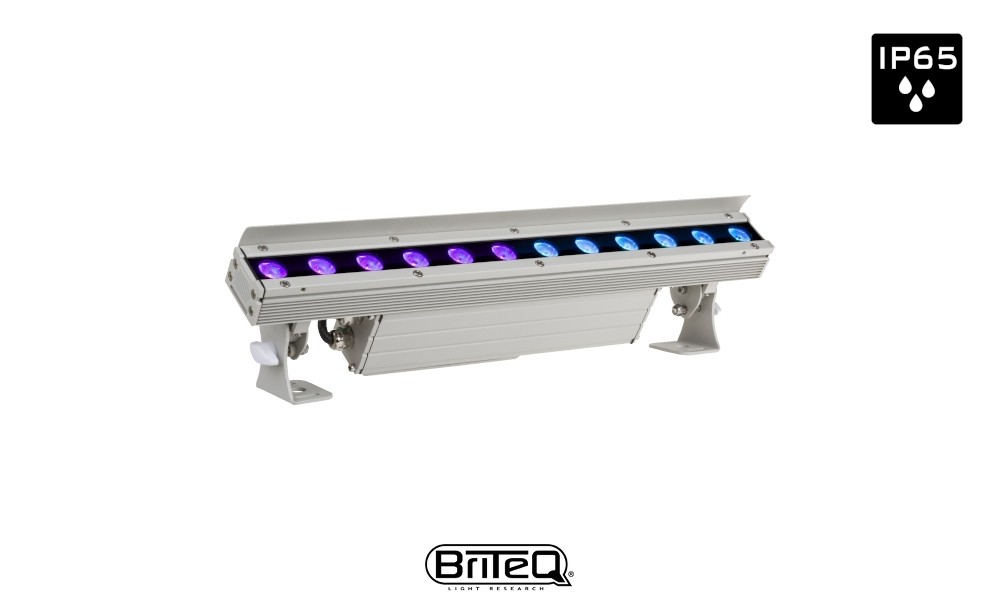 BRITEQ LDP-COLORBAR 12FC Wetterfeste LED-Bar mit 12x4W RGBW LEDS, IP65