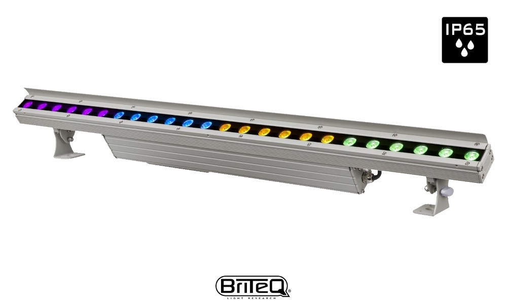 BRITEQ LDP-COLORBAR 24FC Wetterfeste LED-Bar mit 24x4W RGBW LEDS, IP65