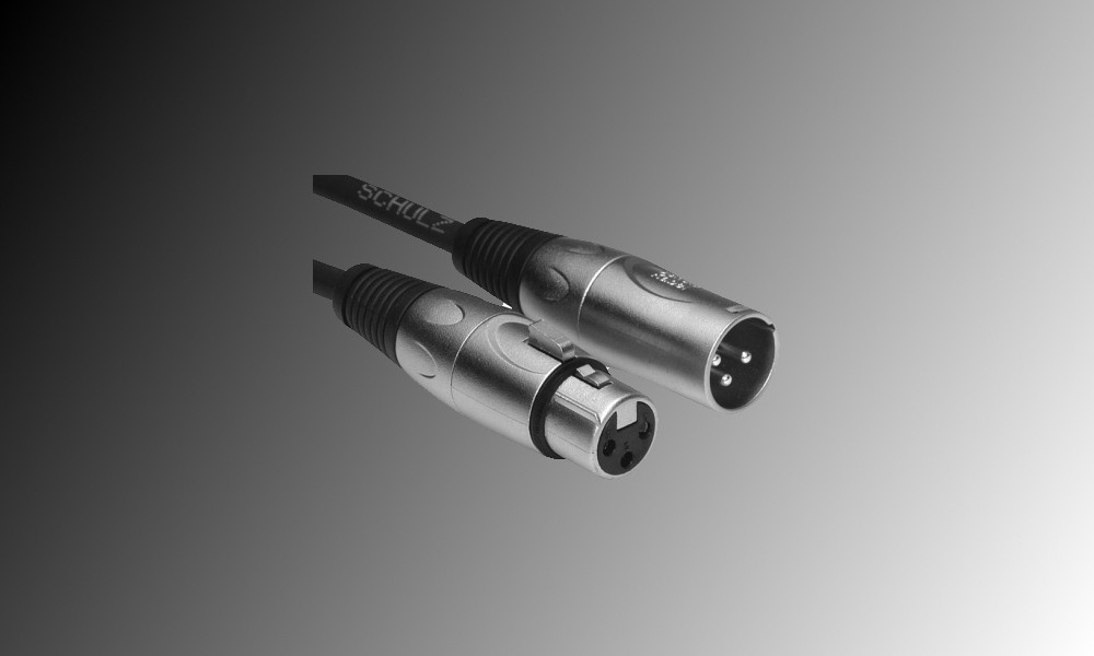 PROJECT Mikrofon/Audio/DMX-Kabel 3-Pol XLR/XLR
