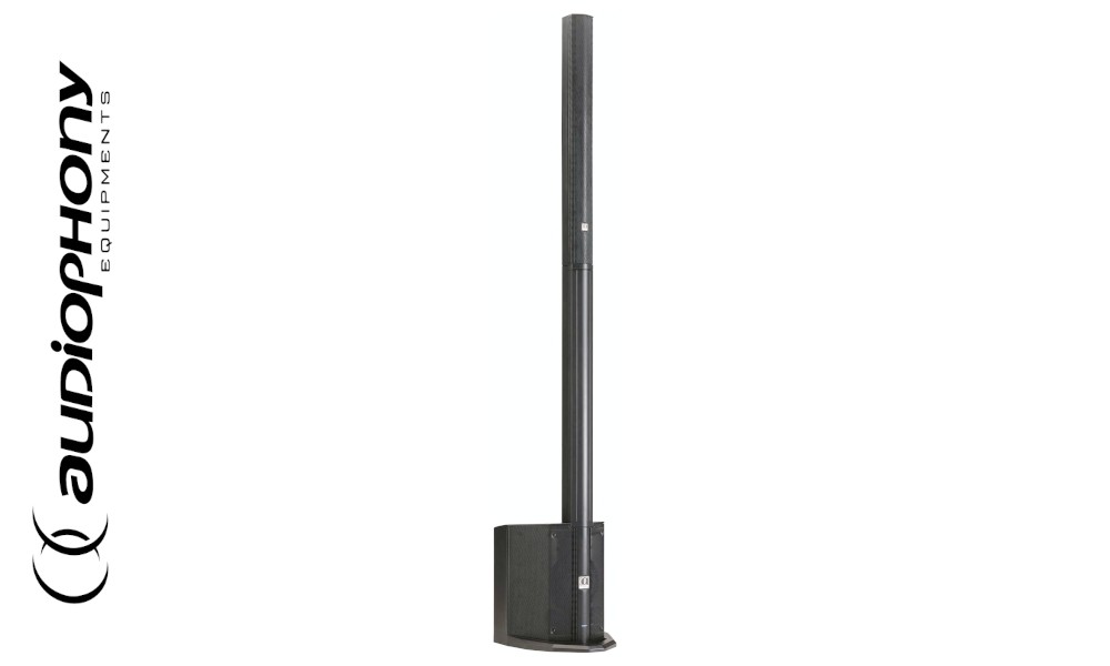 AUDIOPHONY MOJO500LineTWS Aktives Säulensystem mit Mixer/Bluetooth/TWS, 250W RMS