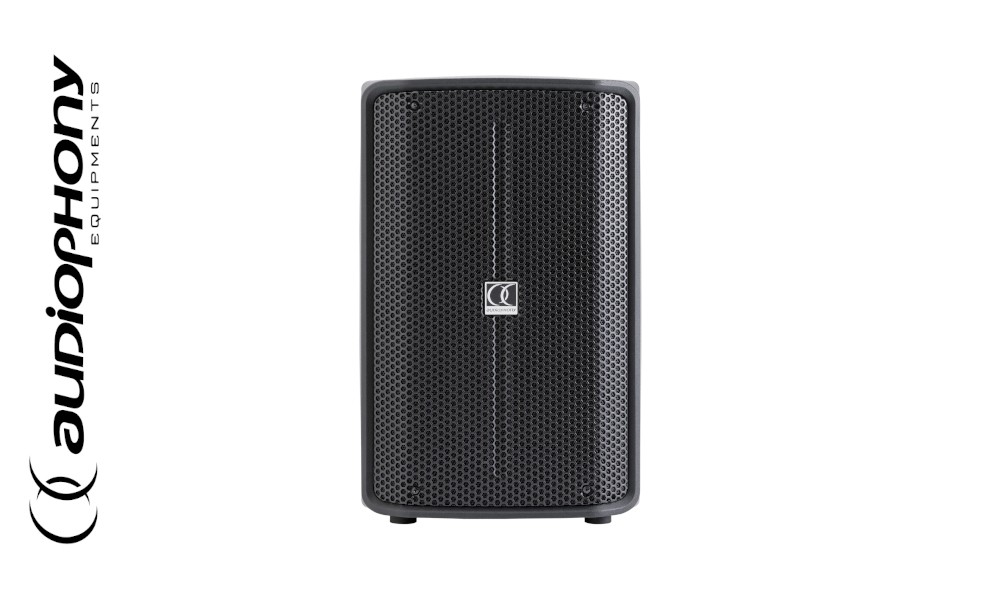 AUDIOPHONY NOVA-10A Aktiv 2-Weg PA-Lautsprecher 200W RMS, 10", Mixer, DSP, Bluetooth®, TWS