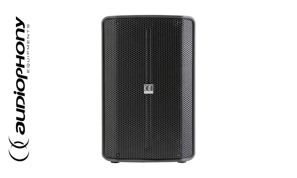 AUDIOPHONY NOVA-12A Aktiv 2-Weg PA-Lautsprecher 350W RMS, 12", Mixer, DSP, Bluetooth®, TWS