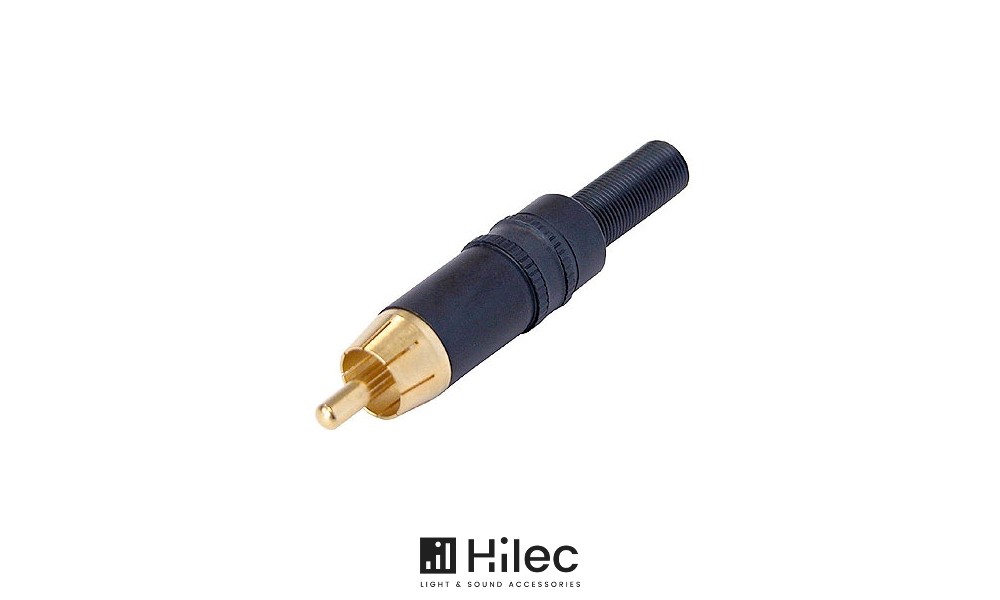 NEUTRIK/REAN NYS373-0 RCA Cinch-Stecker schwarz, Codierung schwarz - Code H8855