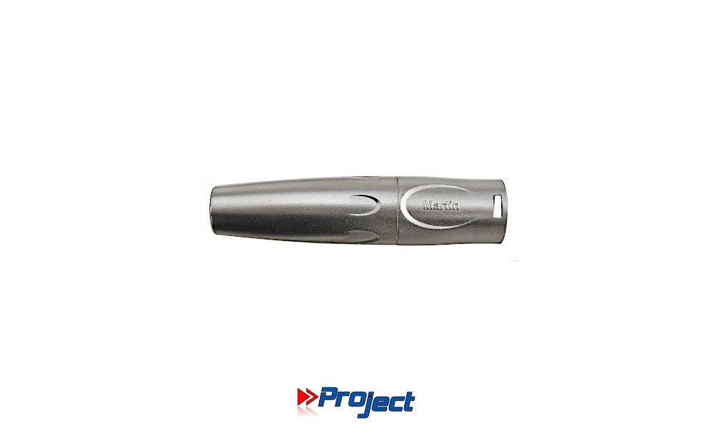 PROJECT Adapter Stereo Jack-Buchse 6.3mm - XLR/M-Stecker