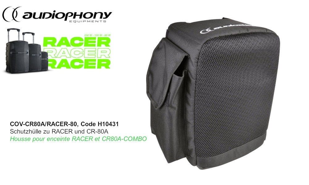 AUDIOPHONY COV-CR80A Schutzhülle zu CR80A und RACER80