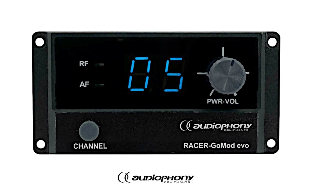 AUDIOPHONY RACER GO-MOD/F5evo UHF-Empfängermodul zu RACER EVO-Serie, 514-542MHz