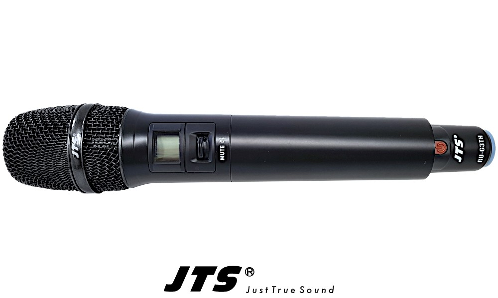 JTS RU-G3TH UHF Kondensator Hand-Mikrofon mit Nierencharakteristik, 534-570MHz