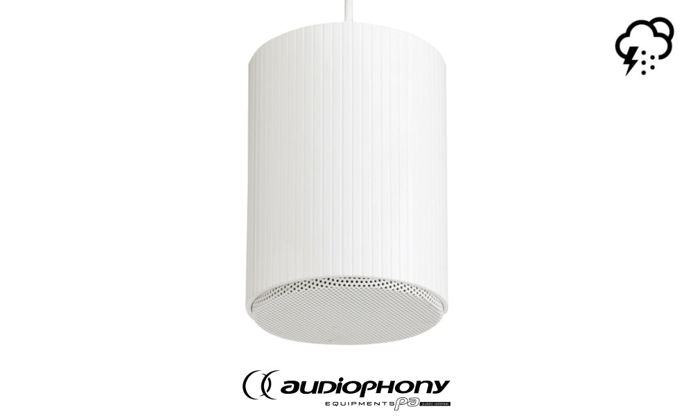 AUDIOPHONY SHP510 Hänge-Lautsprecher 10W RMS, 100V, IP55