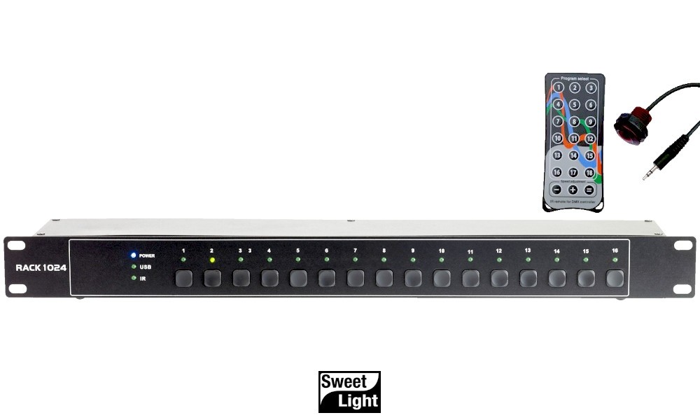 SWEETRACK1024 DMX-Aufnahme/Wiedergabe-Gerät (Interface) für PC