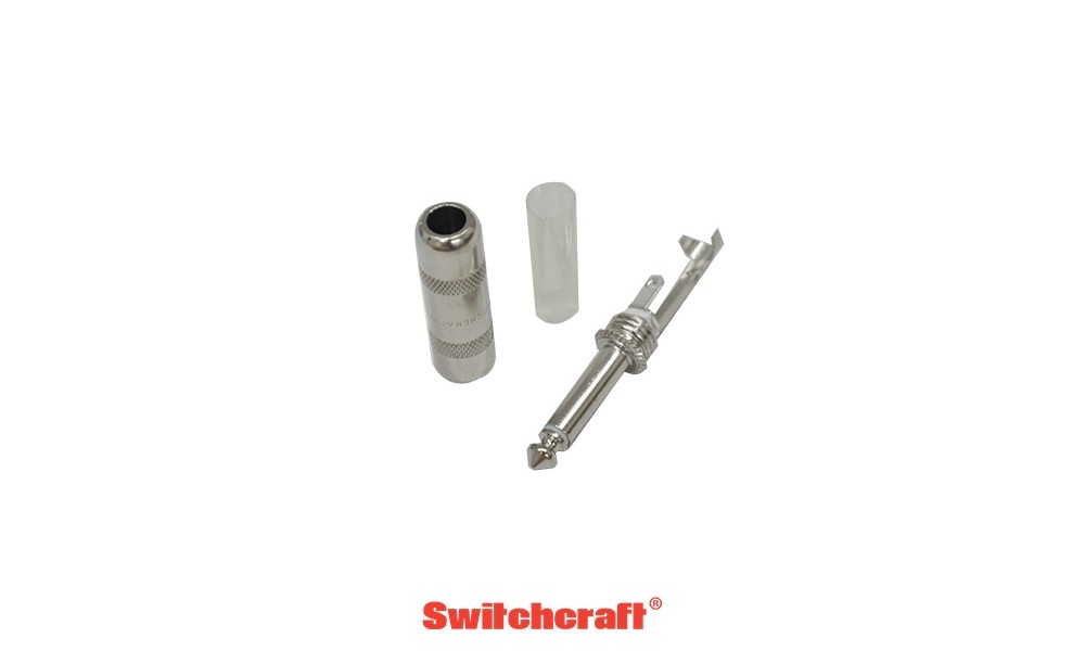 SWITCHCRAFT JACK 280 Mono Jack-Stecker gerade 6.3mm