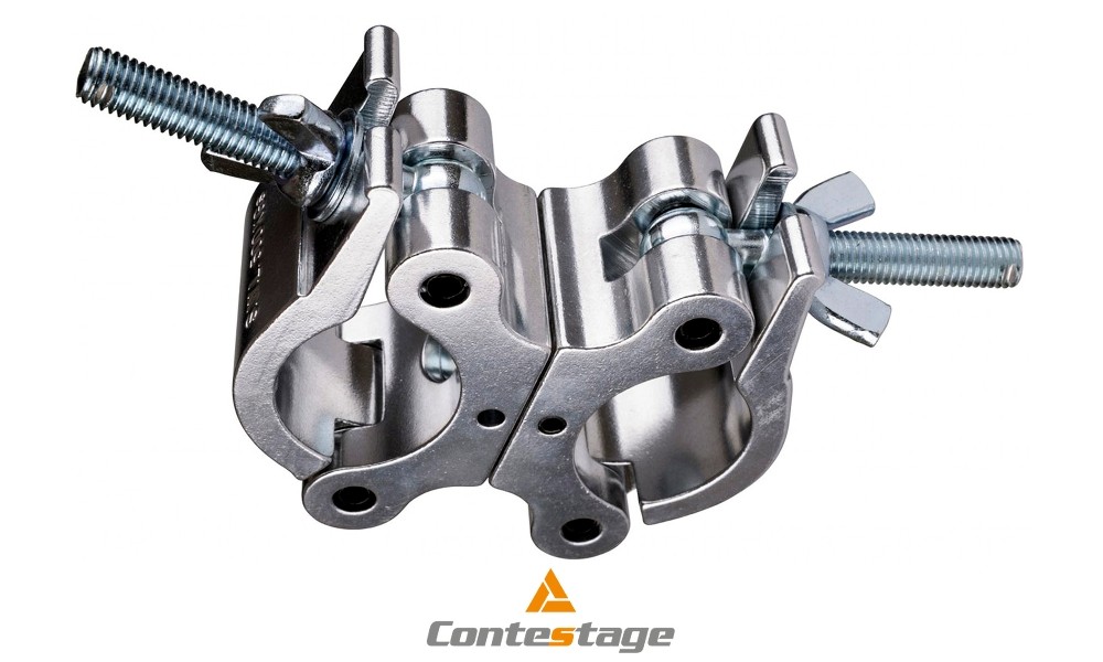 CONTESTAGE SWIVELCLAMP 502-V2S Klemme/Coupler 38-51mm, MWL 500kg, Alu