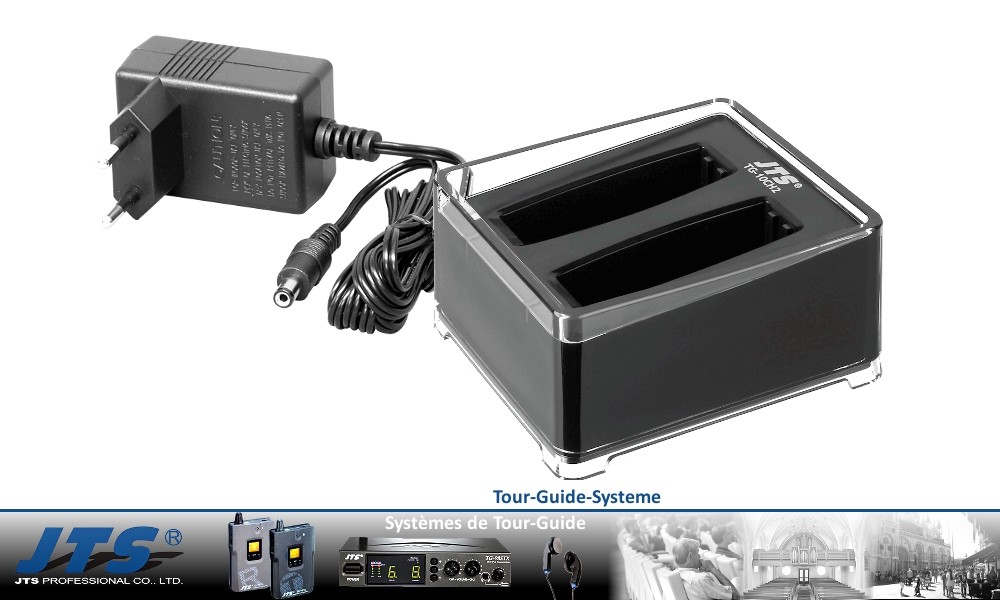 JTS TG-64CH2 Dual-Charger/Ladestation