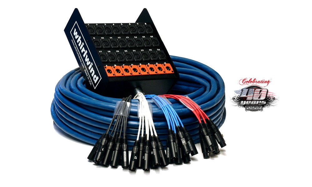 WHIRLWIND Medusa Series - Professionelle Multicores mit Stagebox