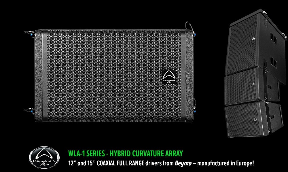 WHARFEDALE PRO WLA-112 Passiv 12" Hybrid Array-Lautsprecher 450W RMS/1800W Peak